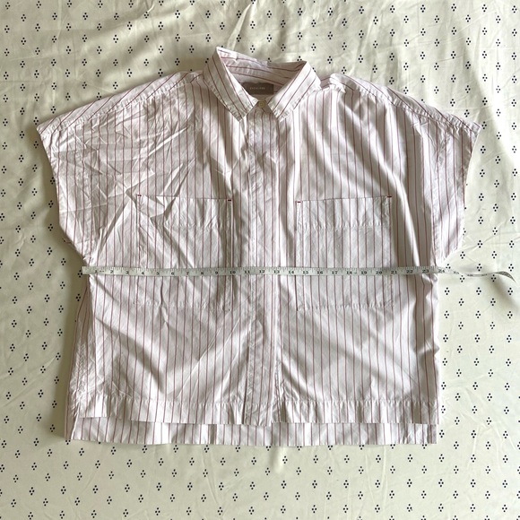 EVERLANE The Short-Sleeve Box Shirt, L - Picture 4 of 8